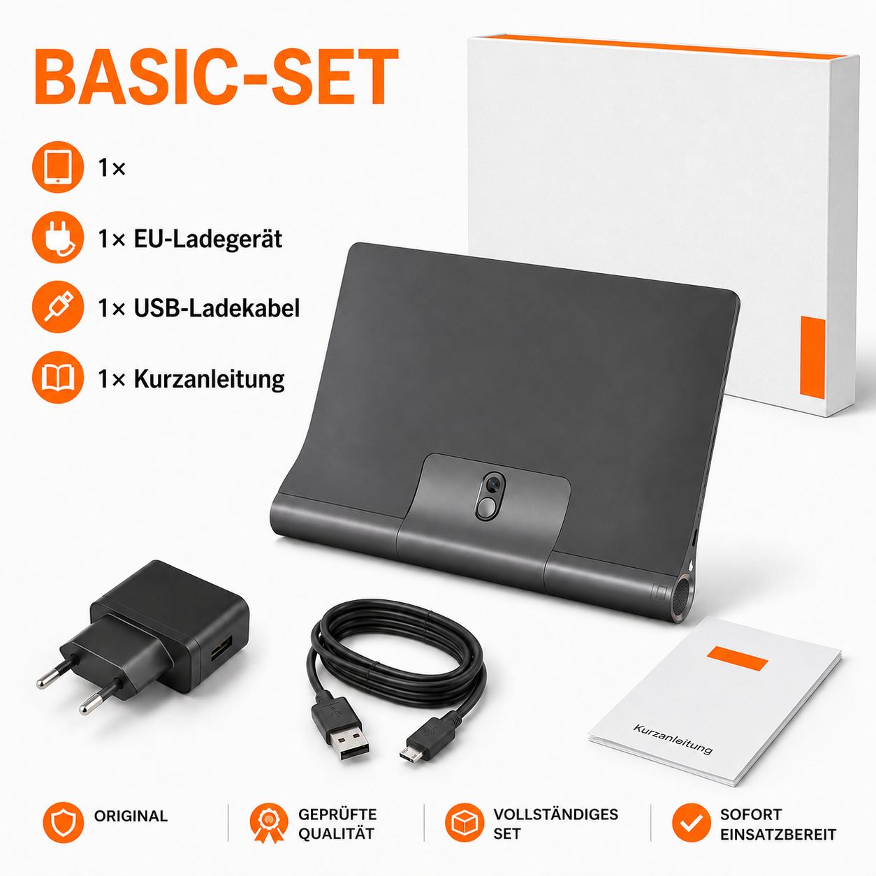10,1″ Multimedia-Tablet mit Beamer